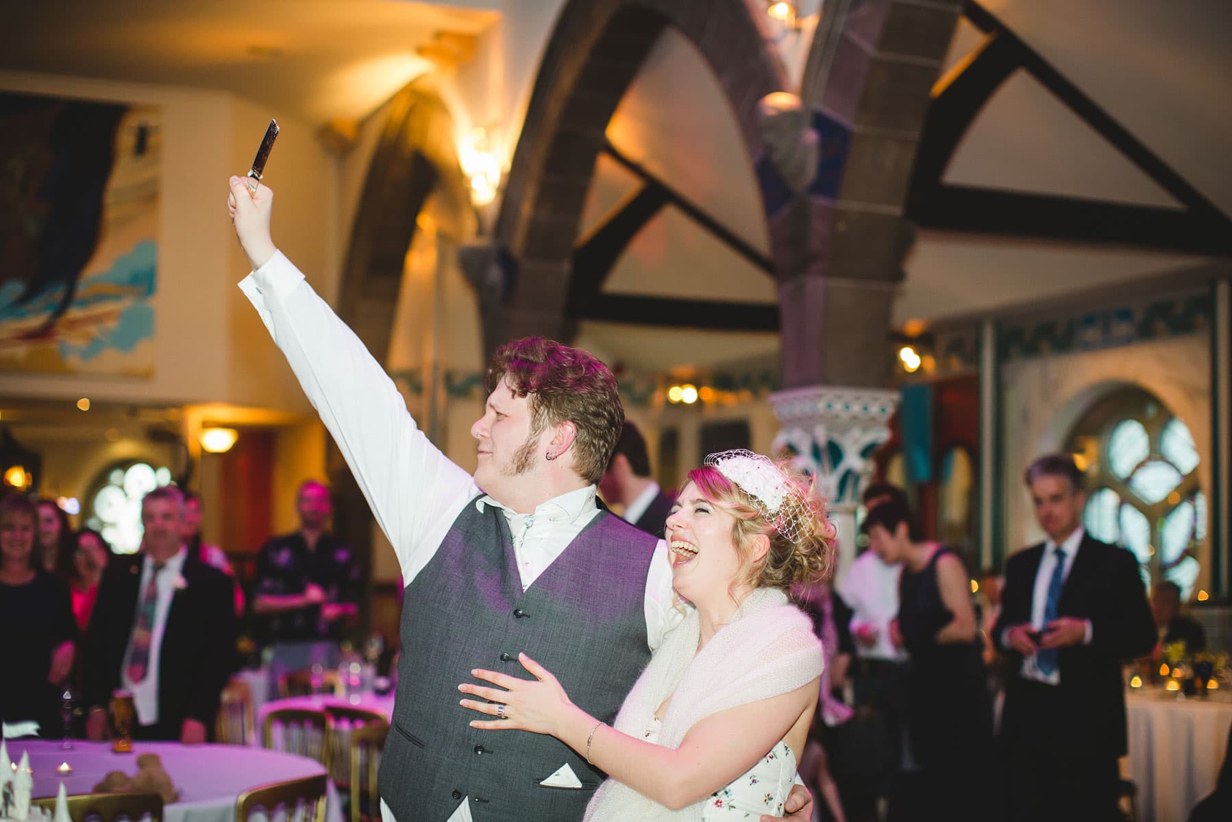 Mark_Carol_ Oran Mor Glasgow Uni Wedding Photographer (106)