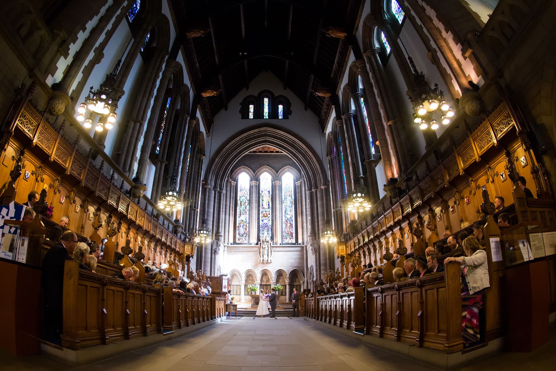 Mark_Carol_ Oran Mor Glasgow Uni Wedding Photographer (35)