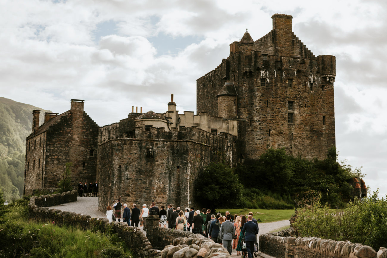 Eilean Donan Castle wedding ceremony