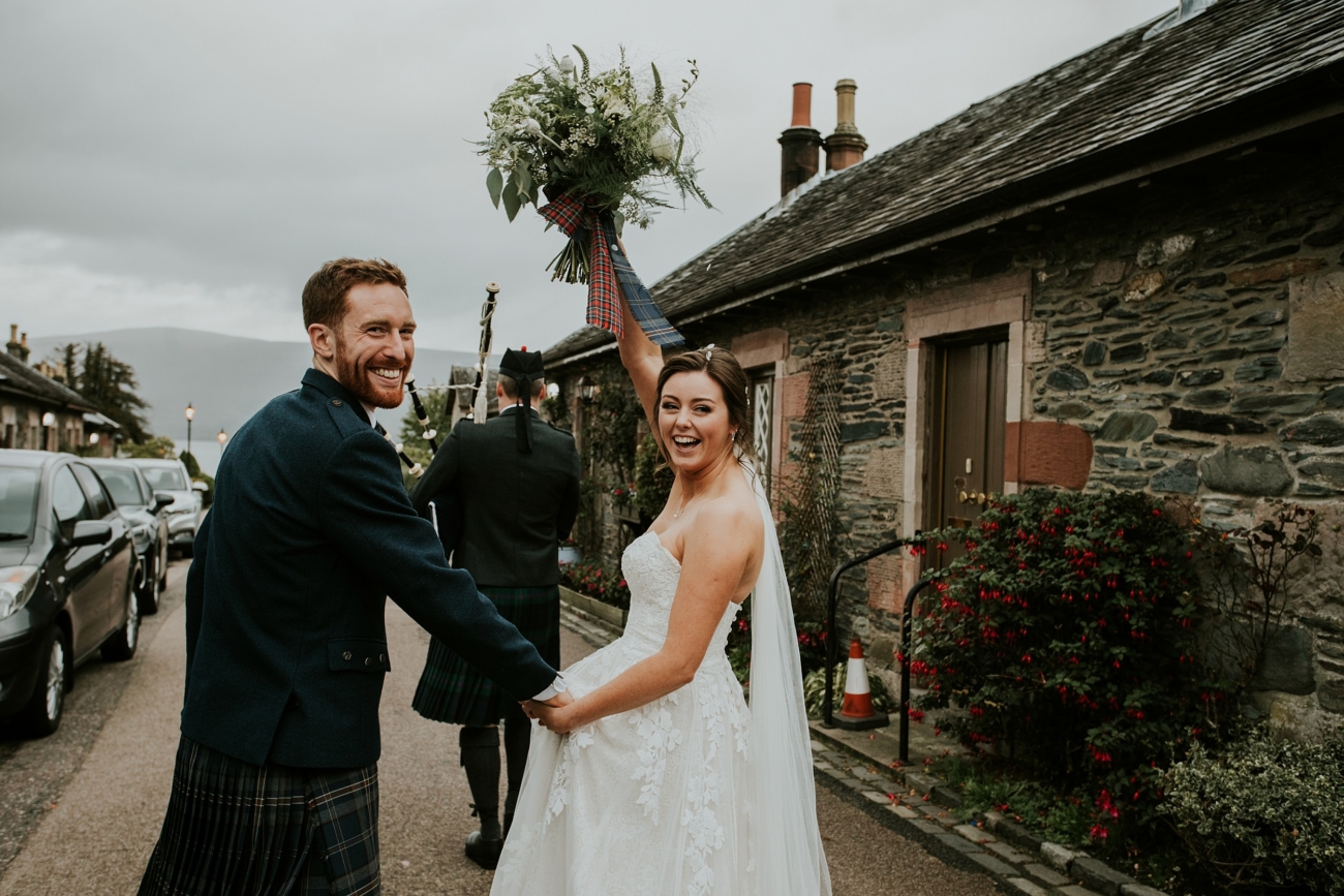 Loch Lomond Arms Hotel Wedding00031 1