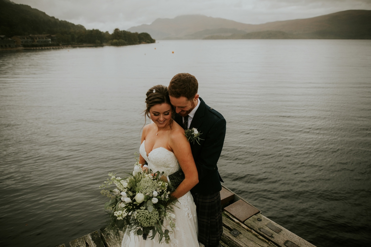 Loch Lomond Arms Hotel Wedding00036 1