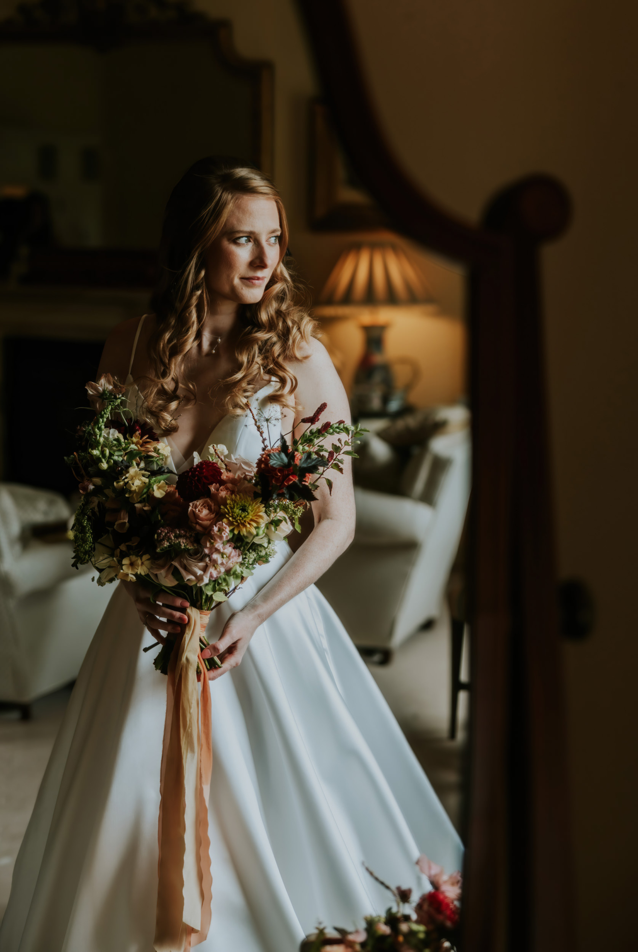 Dundas Castle wedding bride