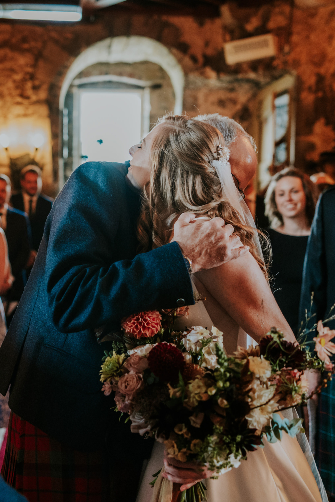 Dundas Castle Auld keep wedding ceremony