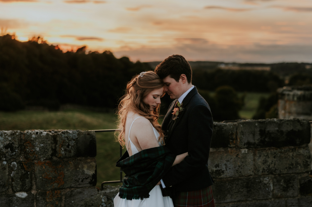 Sunset photos at Dundas Castle