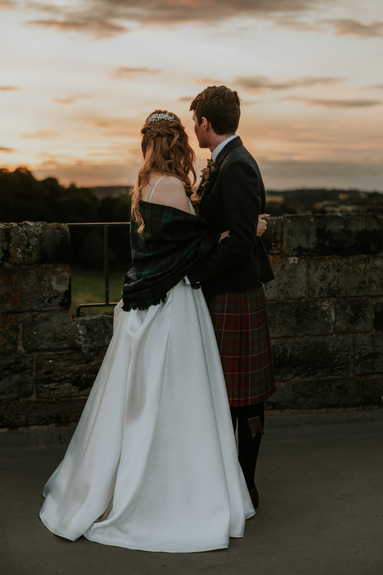 Sunset photos at Dundas Castle