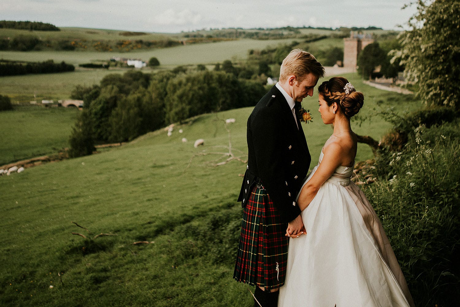 Borthwick Castle Wedding Photography