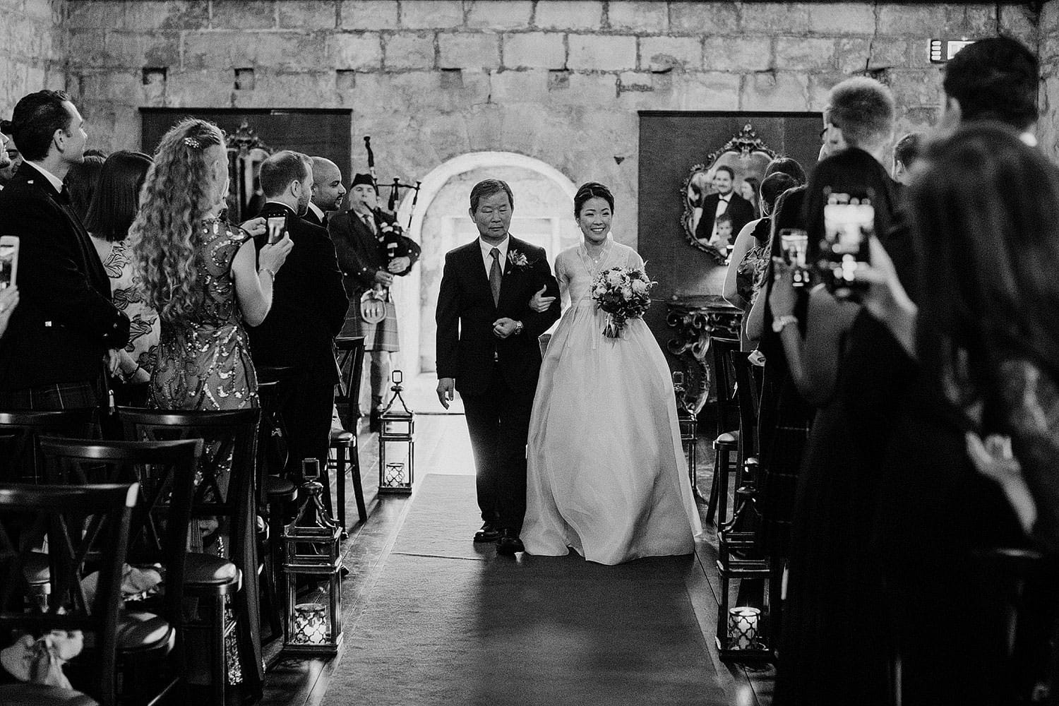 Borthwick Castle Wedding Ceremony