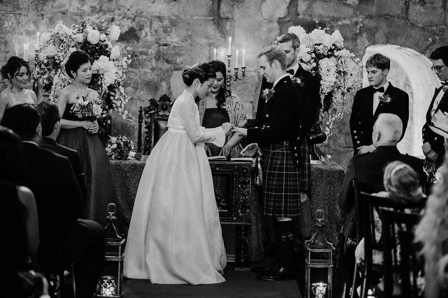 Borthwick Castle Wedding Ceremony