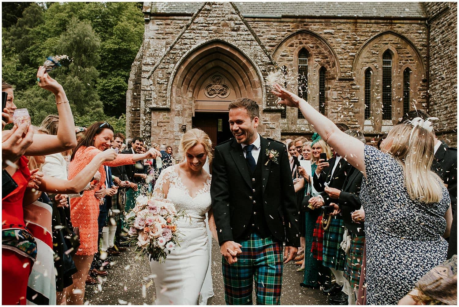 Drumtochty Castle Wedding Photography