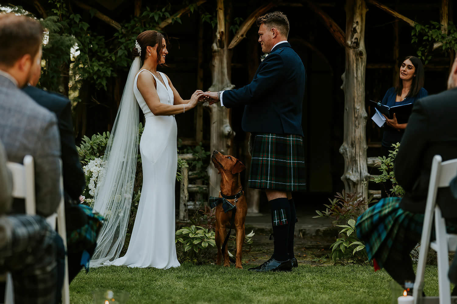 Scottish Wedding Ceremony Errol Park