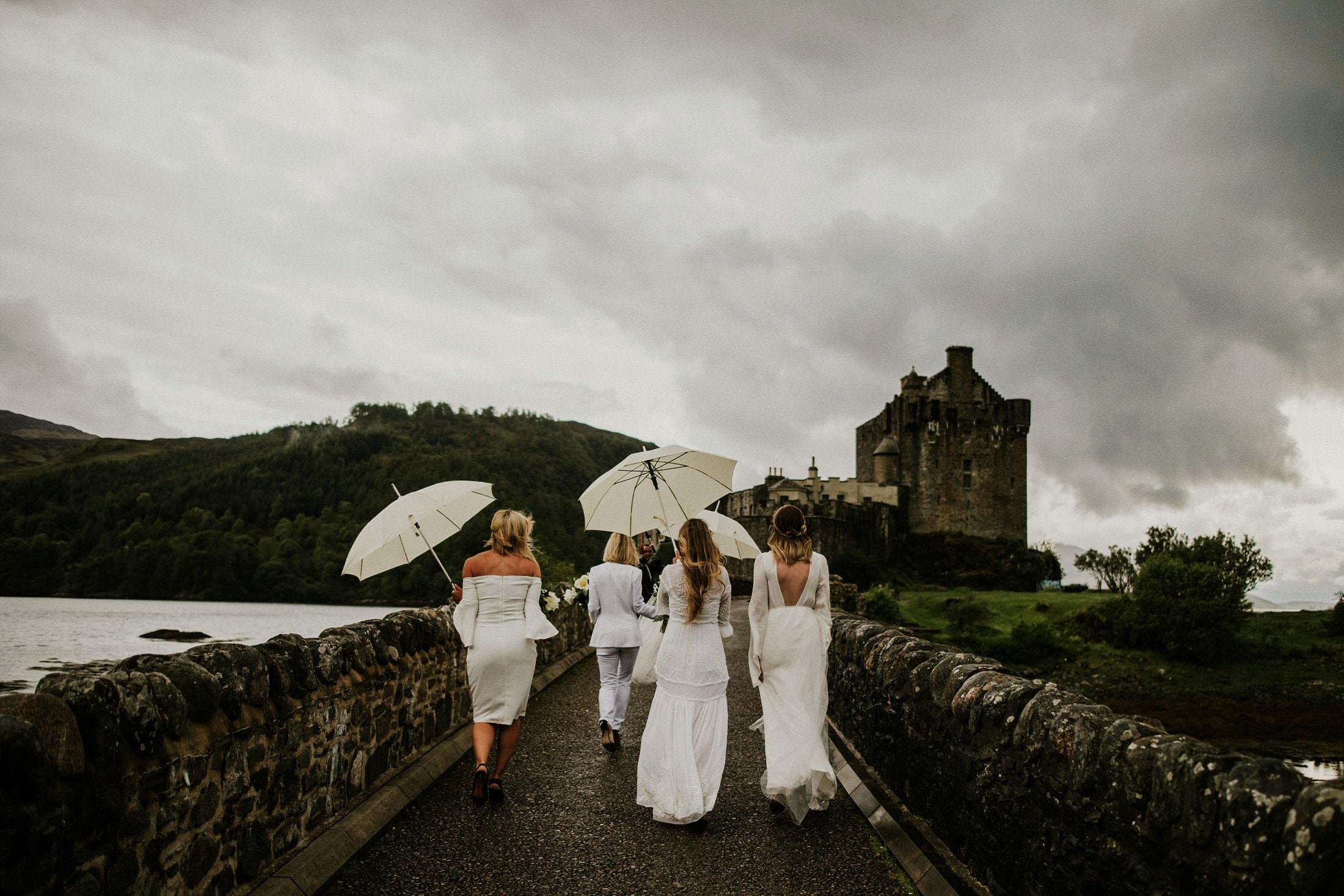 Eilean Donan Castle wedding - Ashley + Stuart 48 Isle of Skye wedding Eilean Donan Castle Ashley Stuart 47