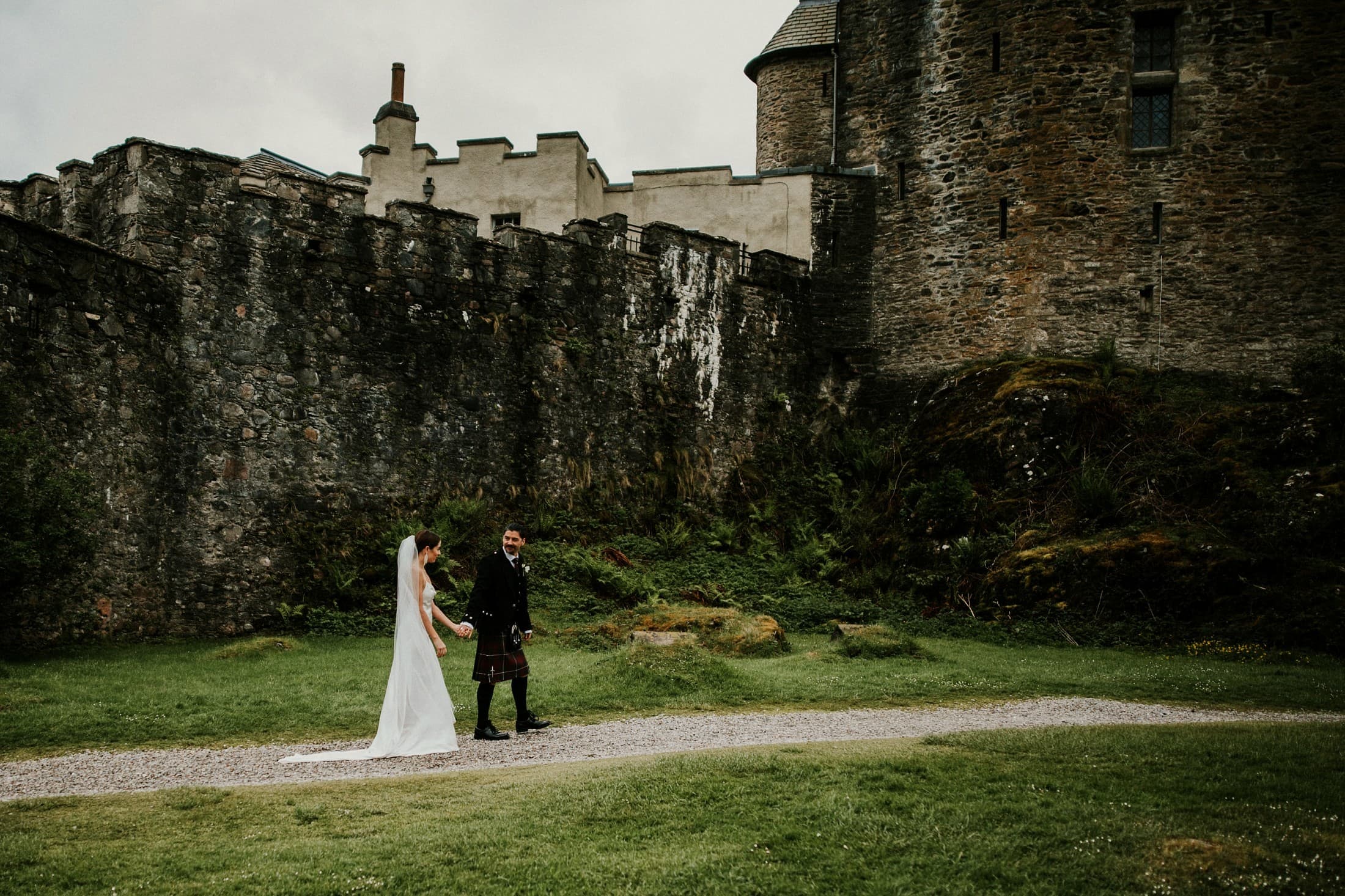 Eilean Donan Castle wedding - Ashley + Stuart 83 Isle of Skye wedding Eilean Donan Castle Ashley Stuart 82