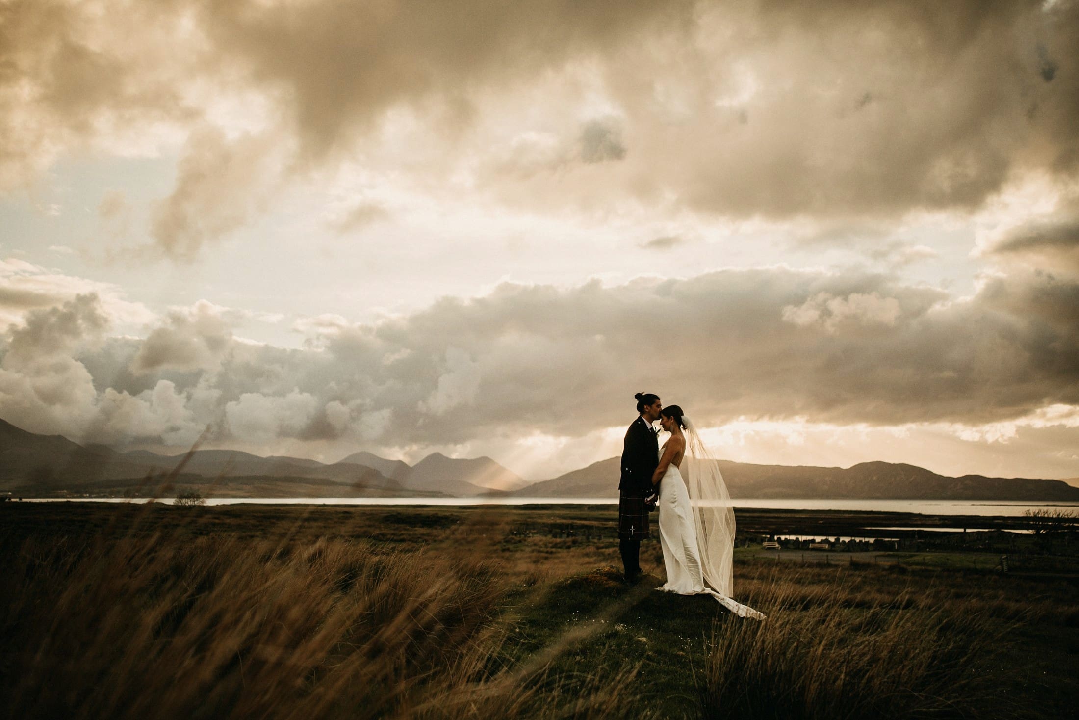 Eilean Donan Castle wedding - Ashley + Stuart 99 Isle of Skye wedding Eilean Donan Castle Ashley Stuart 98