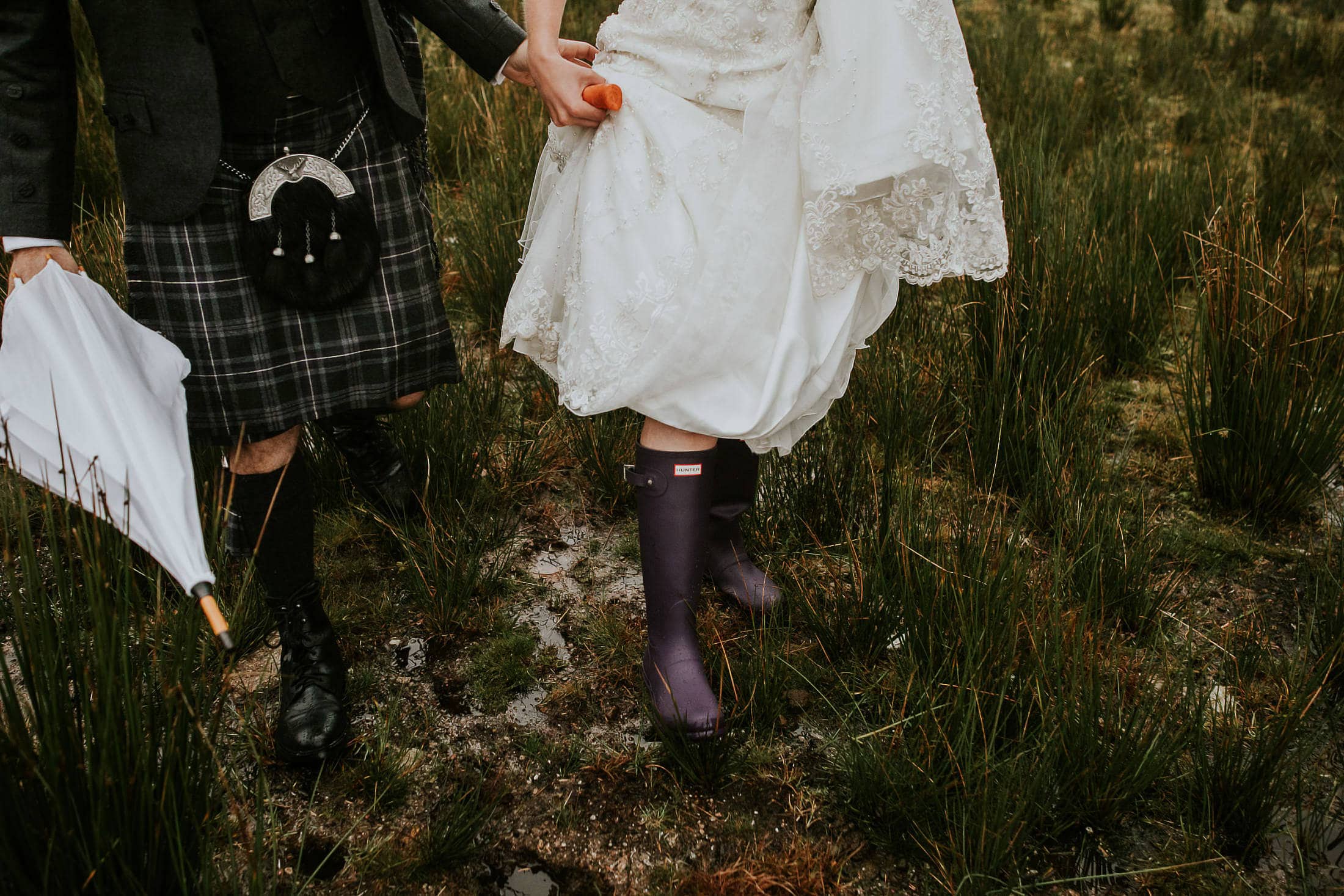 Scottish wedding elopement