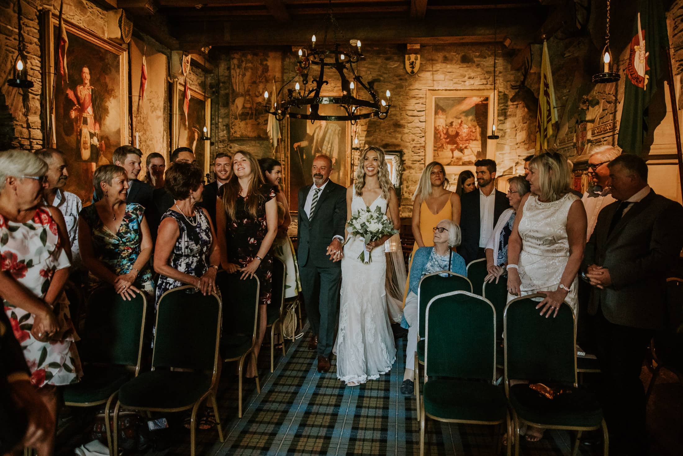 Eilean Donan Castle wedding ceremony